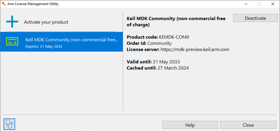 Arm License Management Utility